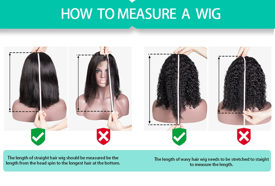 Afro Kinky Curly 13X6 Lace Front Human Hair Wigs For Black Women 4x4 Lace Closure Wig With Bang Brazilian 180% Density Remy Hair