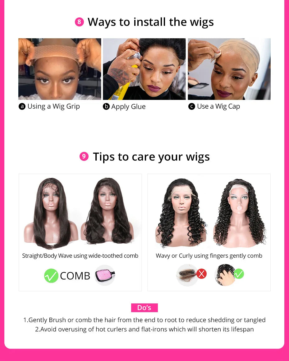 Body Wave Human Hair Wigs With Bangs Short Bob Wig With Bangs 180% Density Brazilian Fringe Remy Full Machine Made Wig For Women