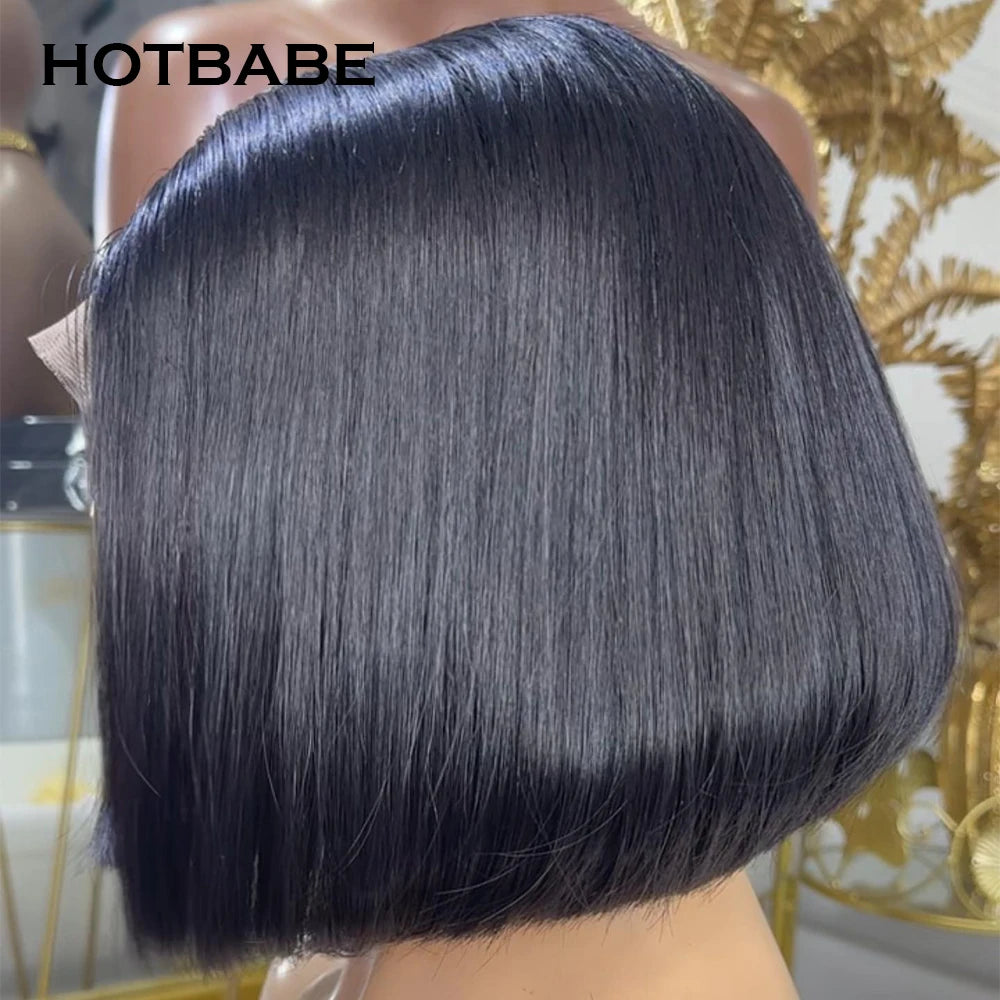 Bob Wig 13x6 Lace Front Human Hair Wigs Glueless Pre Plucked 13x4 Lace Frontal Wig Brazilian Remy Hair 4x4 Lace Closure Wig