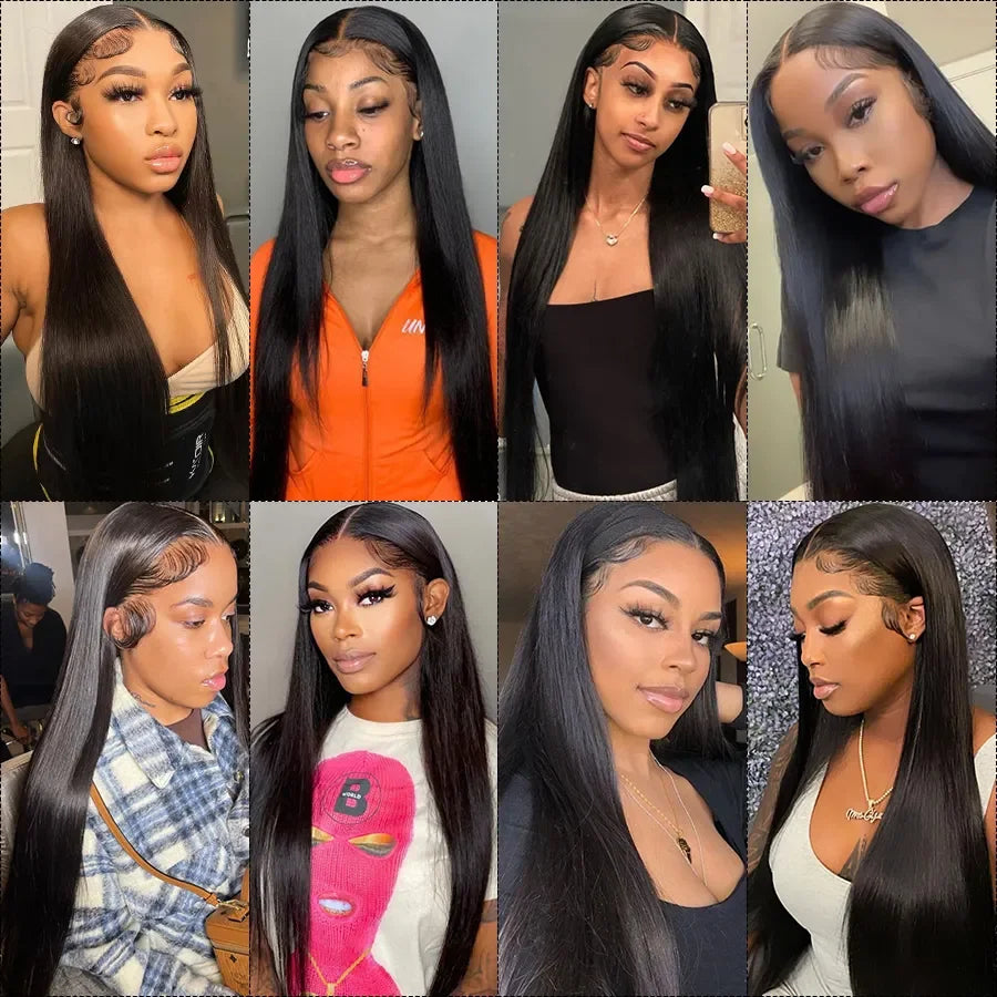 Straight Lace Front Wig 13x4 Lace Front Human Hair Wigs For Women Human Hair 13x4 Bone Straight Human Hair Hd Lace Frontal Wig