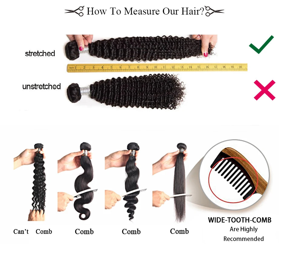 Afro Kinky Curly Human Hair Brazilian 4x4 5x5 HD Lace Closure Human Hair 13x4Transparent Lace Frontal 130Density Hair Extensions