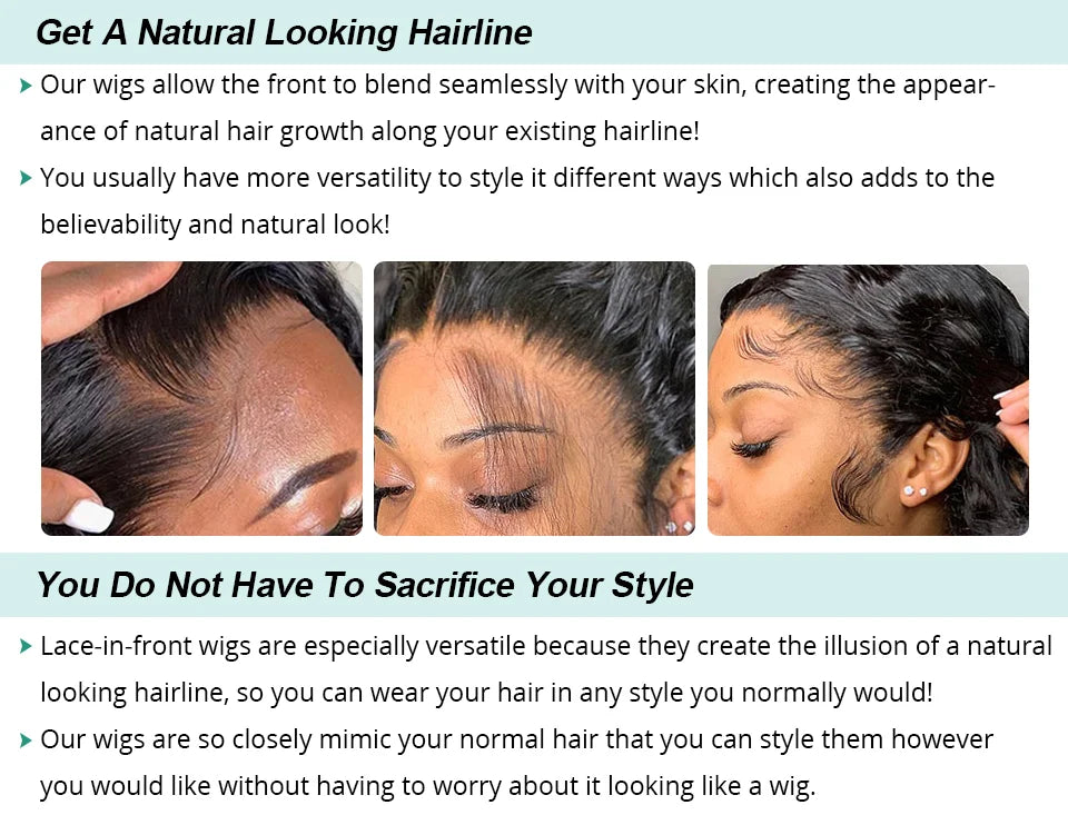 13X5X2 T Lace Wigs Human Hair Lace Frontal Wig Brazilian Glueless Wig Human Hair Ready To Wear Human Hair HD lace Front WIgs