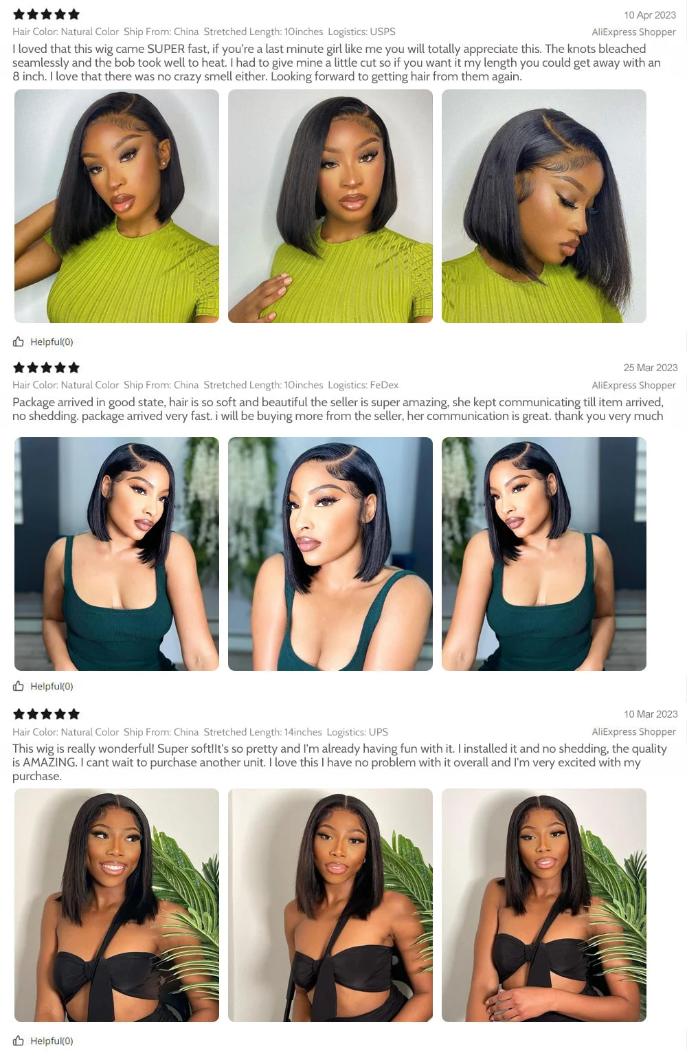 13x4 Lace Front Human Hair Wig Transparent Lace Frontal Wigs For Black Women Short Bob Wig Glueless Remy Straight Natural Wig