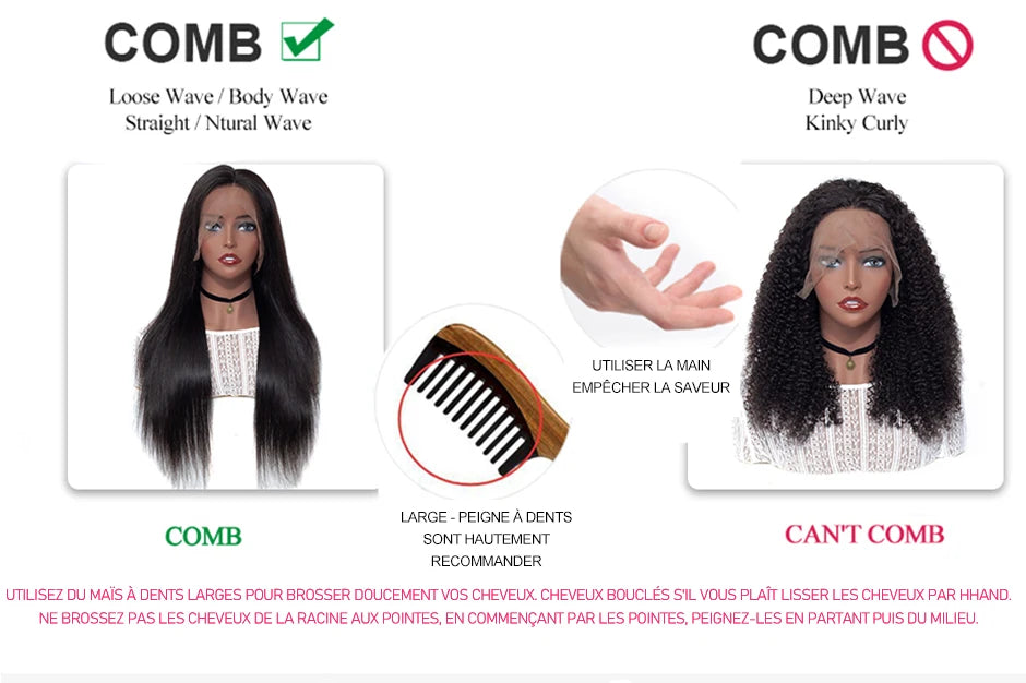 Human Hair Wigs Deep Wave Headband Wigs for Black Women No Lace Remy Hair Water Wave Headband Wigs KInky Curly 12-28 Inch Mobok